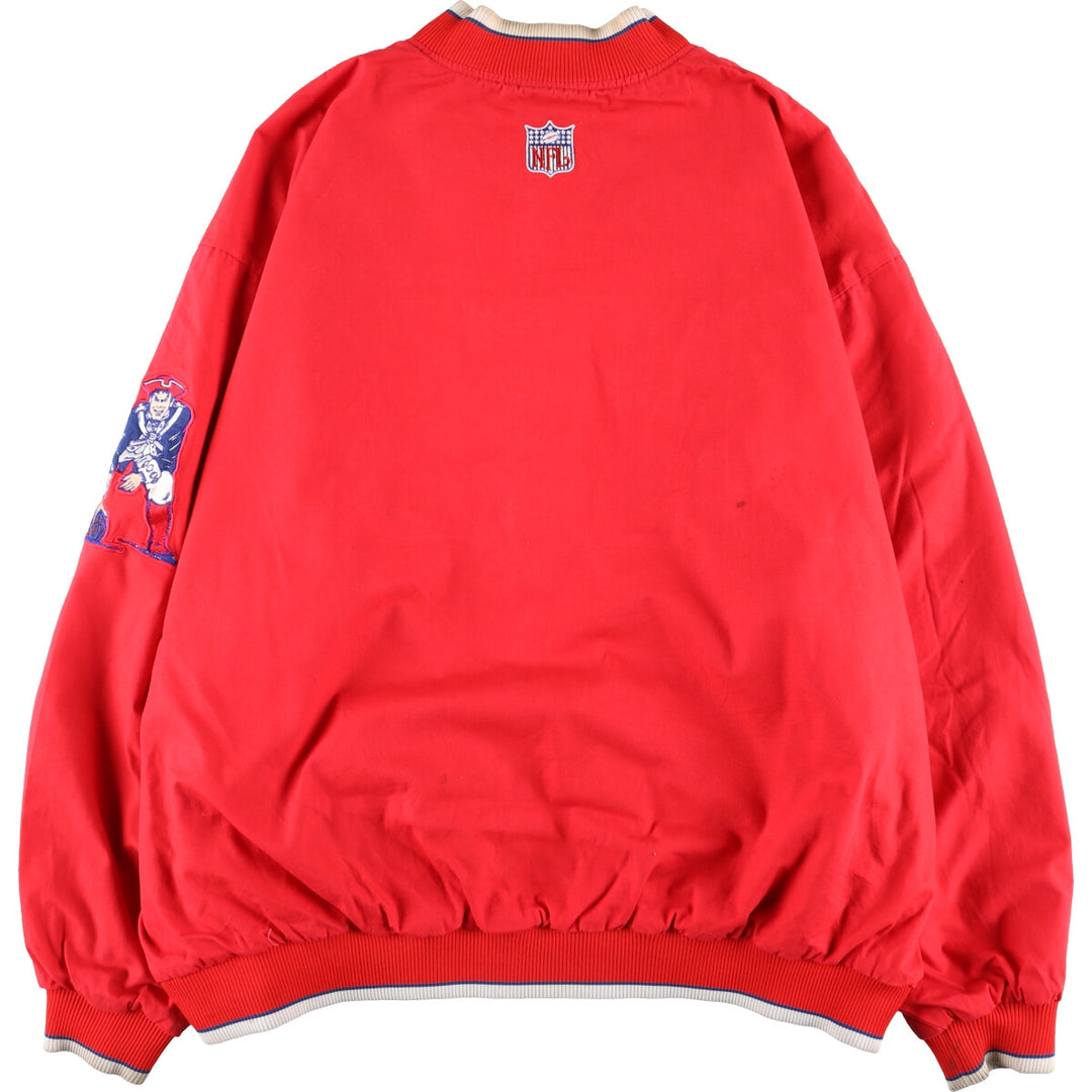 90'S NFL New England Patriots Reversible Stadium Jacket Award Jacket Free Size /eaa383421