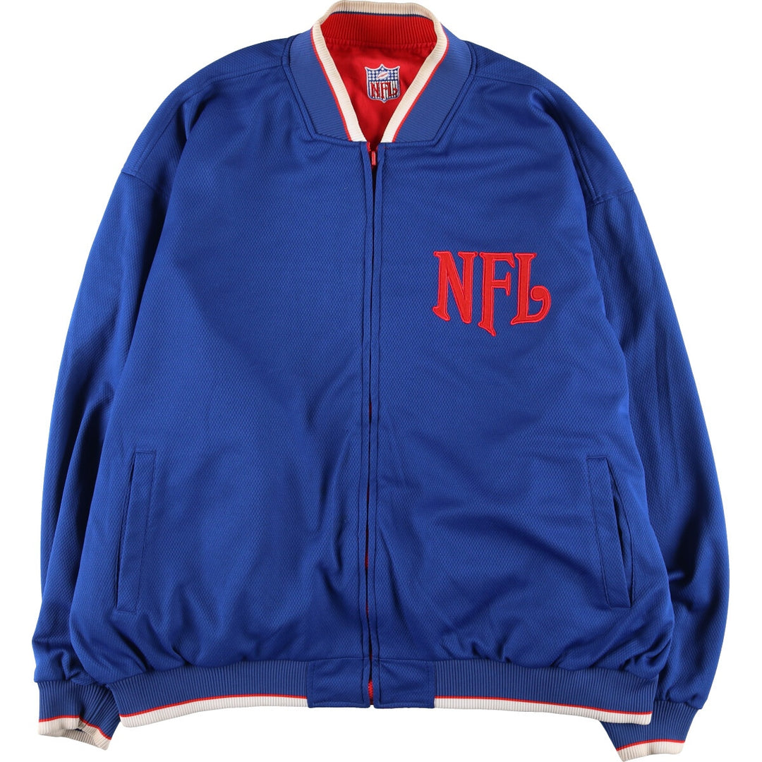 90'S NFL New England Patriots Reversible Stadium Jacket Award Jacket Free Size /eaa383421