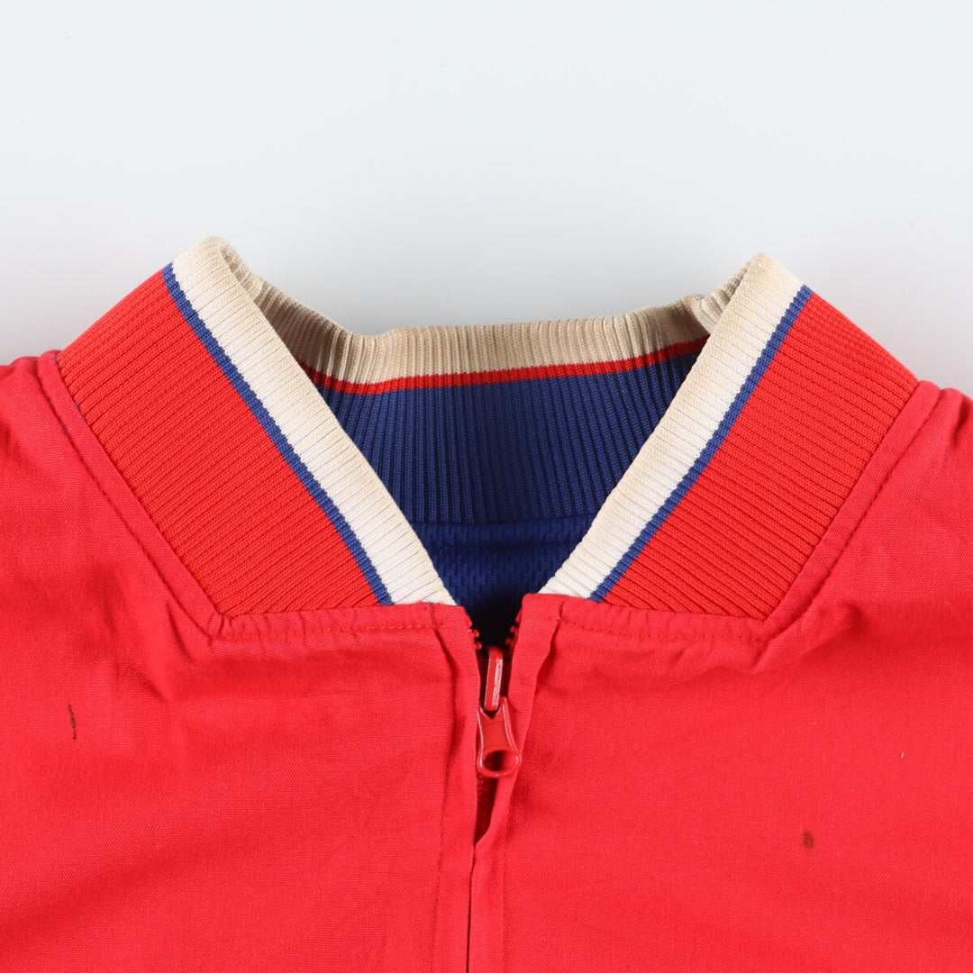 90'S NFL New England Patriots Reversible Stadium Jacket Award Jacket Free Size /eaa383421