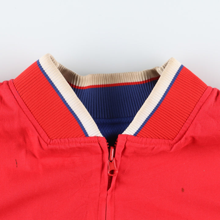 90'S NFL New England Patriots Reversible Stadium Jacket Award Jacket Free Size /eaa383421