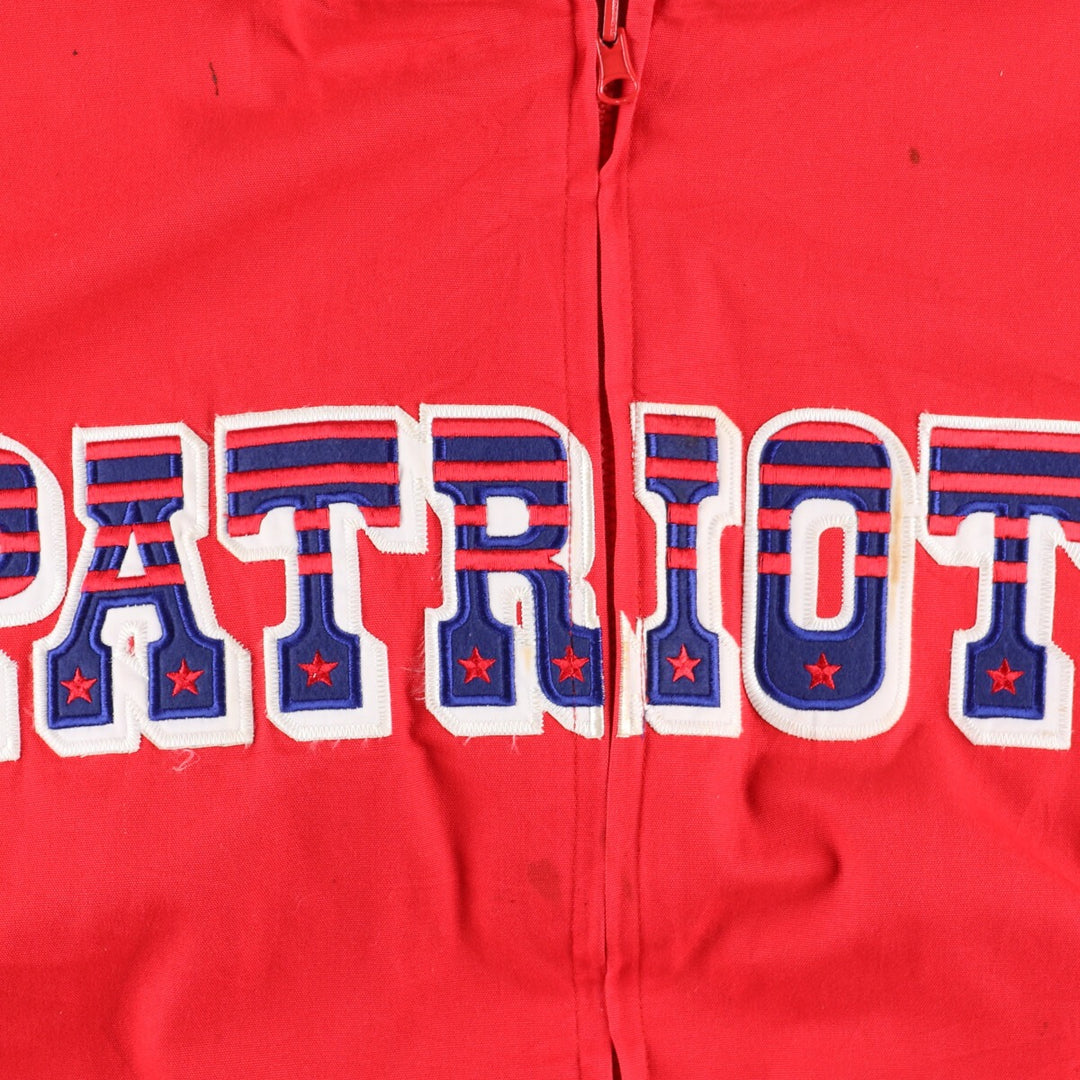 90'S NFL New England Patriots Reversible Stadium Jacket Award Jacket Free Size /eaa383421