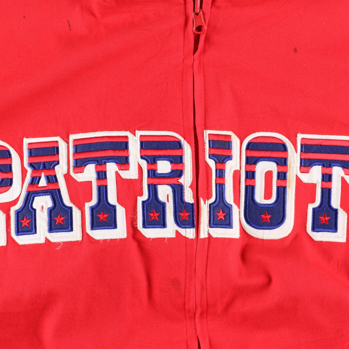 90'S NFL New England Patriots Reversible Stadium Jacket Award Jacket Free Size /eaa383421