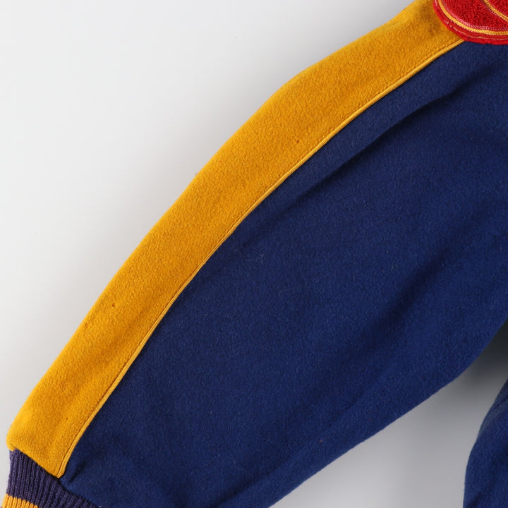 50's HATCHERS Reversible Satinx Wool Varsity Jacket Award Jacket Varsity Jacket 44 Men's L /eaa383590