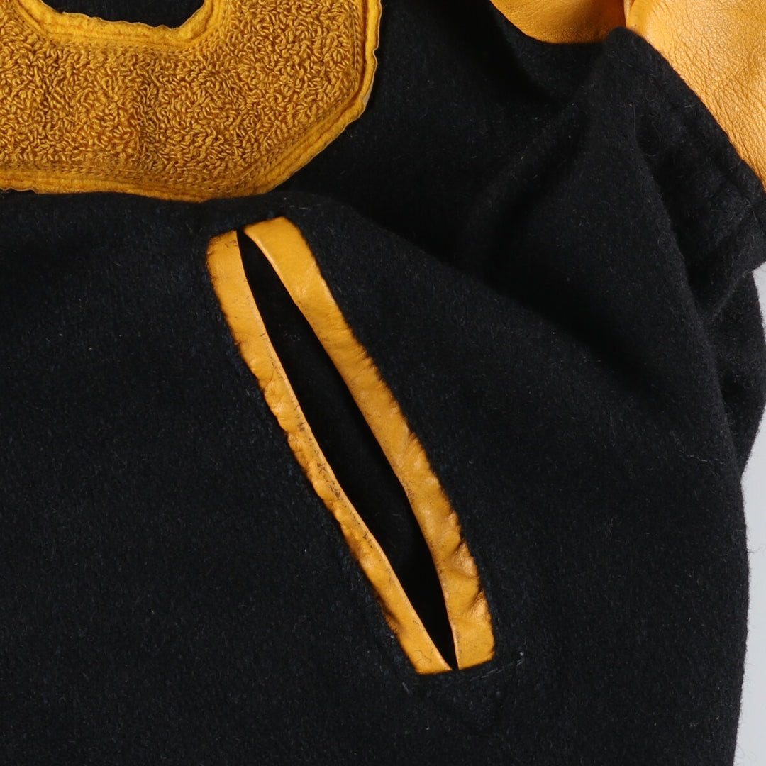 60'S Whiting Sleeve Leather Wool Stadium Jacket Award Jacket Varsity Jacket Men's L Vintage /eaa383699