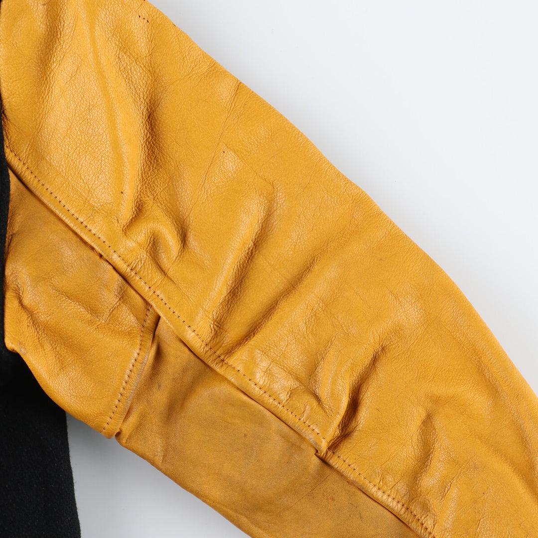 60'S Whiting Sleeve Leather Wool Stadium Jacket Award Jacket Varsity Jacket Men's L Vintage /eaa383699