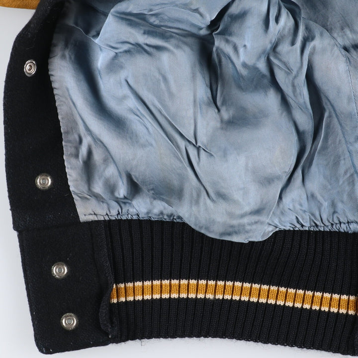 60'S Whiting Sleeve Leather Wool Stadium Jacket Award Jacket Varsity Jacket Men's L Vintage /eaa383699