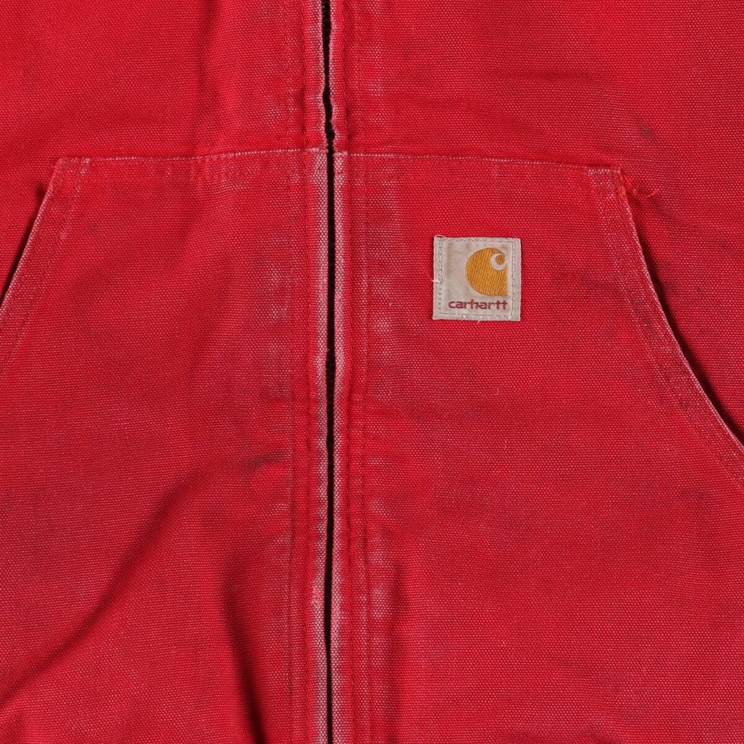 90'S Carhartt Active Jacket Duck Full Zip Parka Made in USA Men's L Vintage /eaa383705