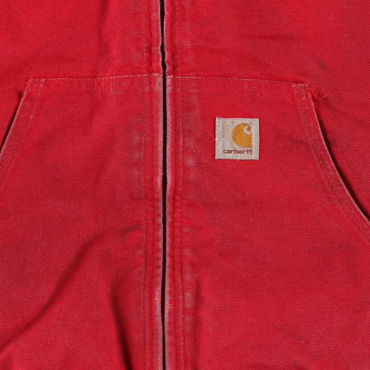 90'S Carhartt Active Jacket Duck Full Zip Parka Made in USA Men's L Vintage /eaa383705