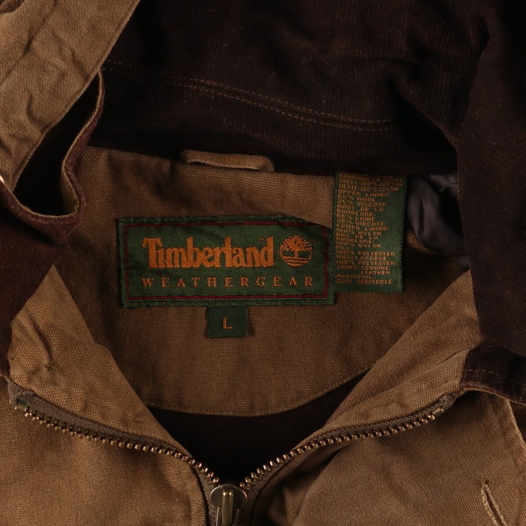 90'S Timberland WEATHERGEAR Duck Work Jacket Men's XL Vintage /eaa383722
