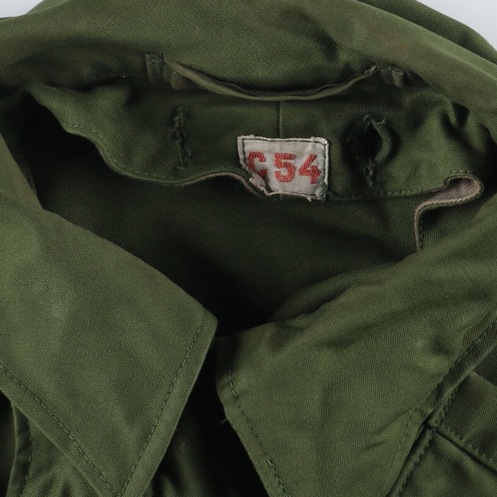 Swedish military genuine M-59 military field jacket C54 men's XL vintage /eaa383823