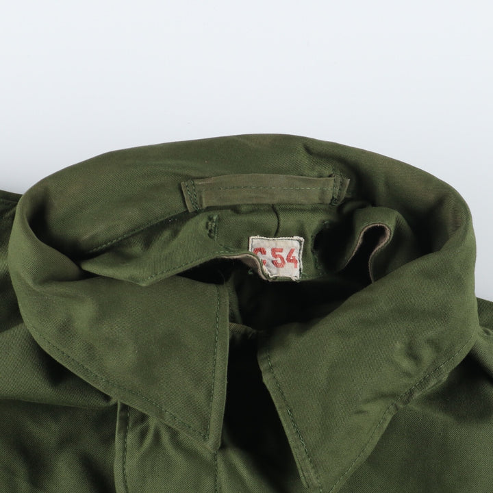 Swedish military genuine M-59 military field jacket C54 men's XL vintage /eaa383823