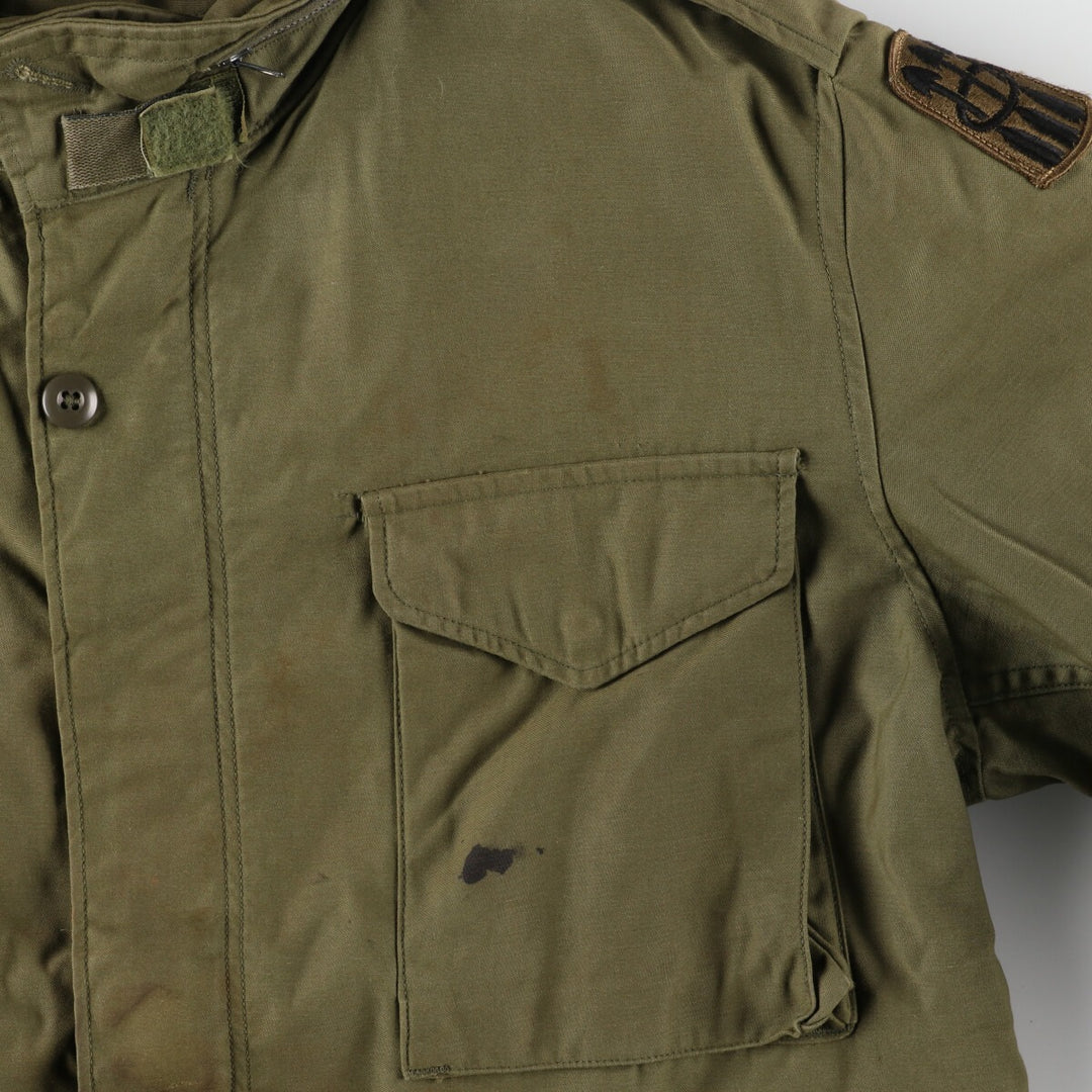 60s-70'S US military genuine M-65 2nd military field jacket made in USA men's L vintage /eaa383855