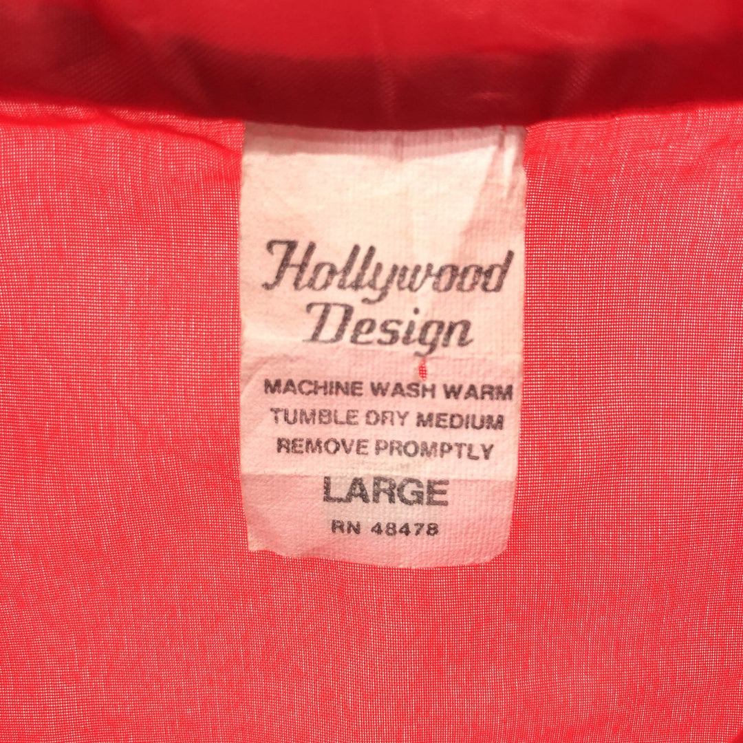 Hollywood Design Nylon Jacket Men's L /eaa383863