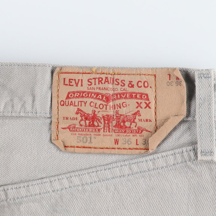 Levi's Levi's 501 Jeans Straight Denim Pants Men's W36 / eaa384036