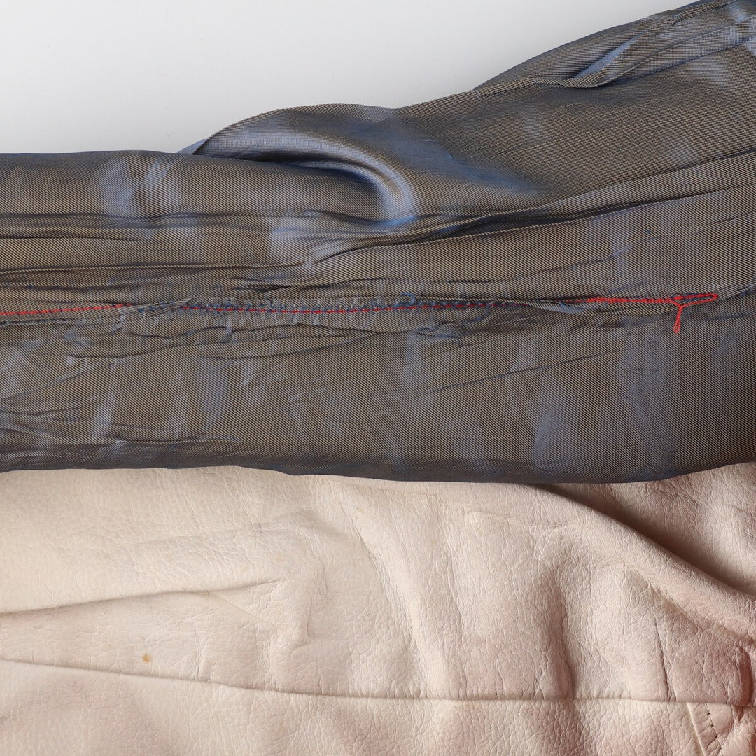 80'S Leather Sleeve Wool Stadium Jacket Award Jacket Varsity Jacket Men's M Vintage /eaa384175