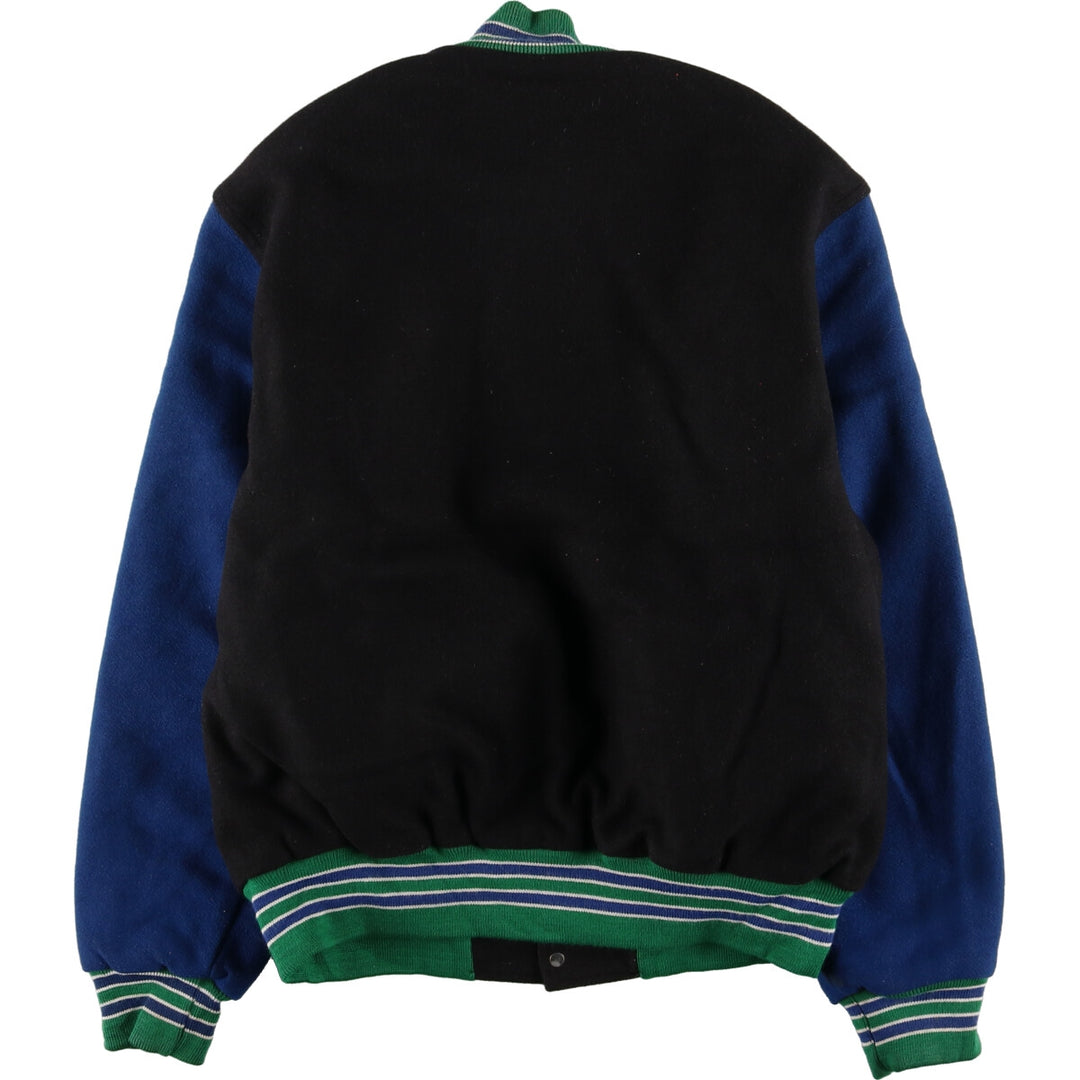 80'S Holloway Wool Stadium Jacket Award Jacket Varsity Jacket Made in USA Men's XL Vintage /eaa384502