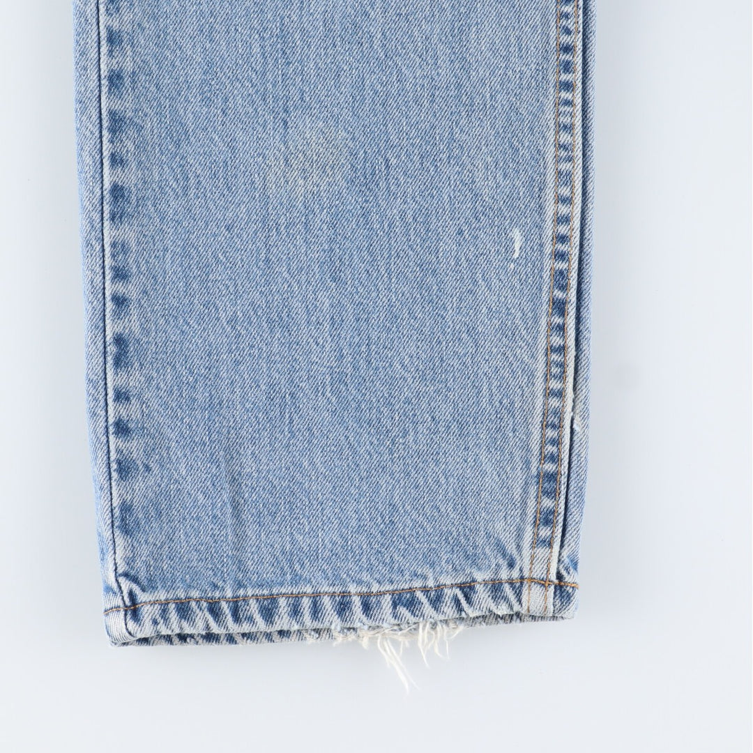 Levi's 505 REGULAR FIT STRAIGHT LEG tapered jeans denim pants made in USA men's w35 /eaa384520