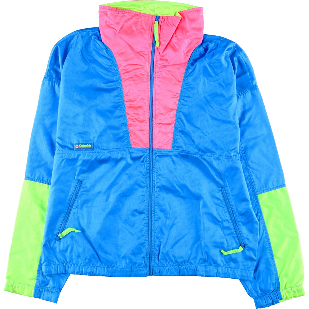 90'S Columbia Half Zip Nylon Pullover Men's L Vintage /eaa384571