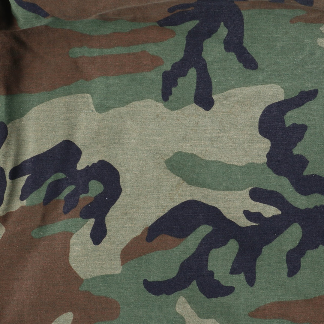 1986 delivery, genuine US military item, USARMY M-65 Woodland Camo military field jacket, made in USA, MEDIUM REGULAR, men's L /eaa384761