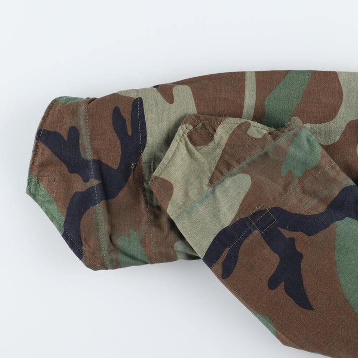 Genuine US military M-65 Woodland Camo Camouflage Pattern Military Field Jacket Made in USA Small Regular Men's M Vintage /eaa384775