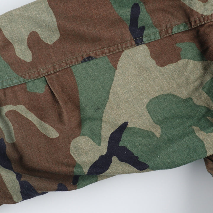 Genuine US military M-65 Woodland Camo Camouflage Pattern Military Field Jacket Made in USA Small Regular Men's M Vintage /eaa384775