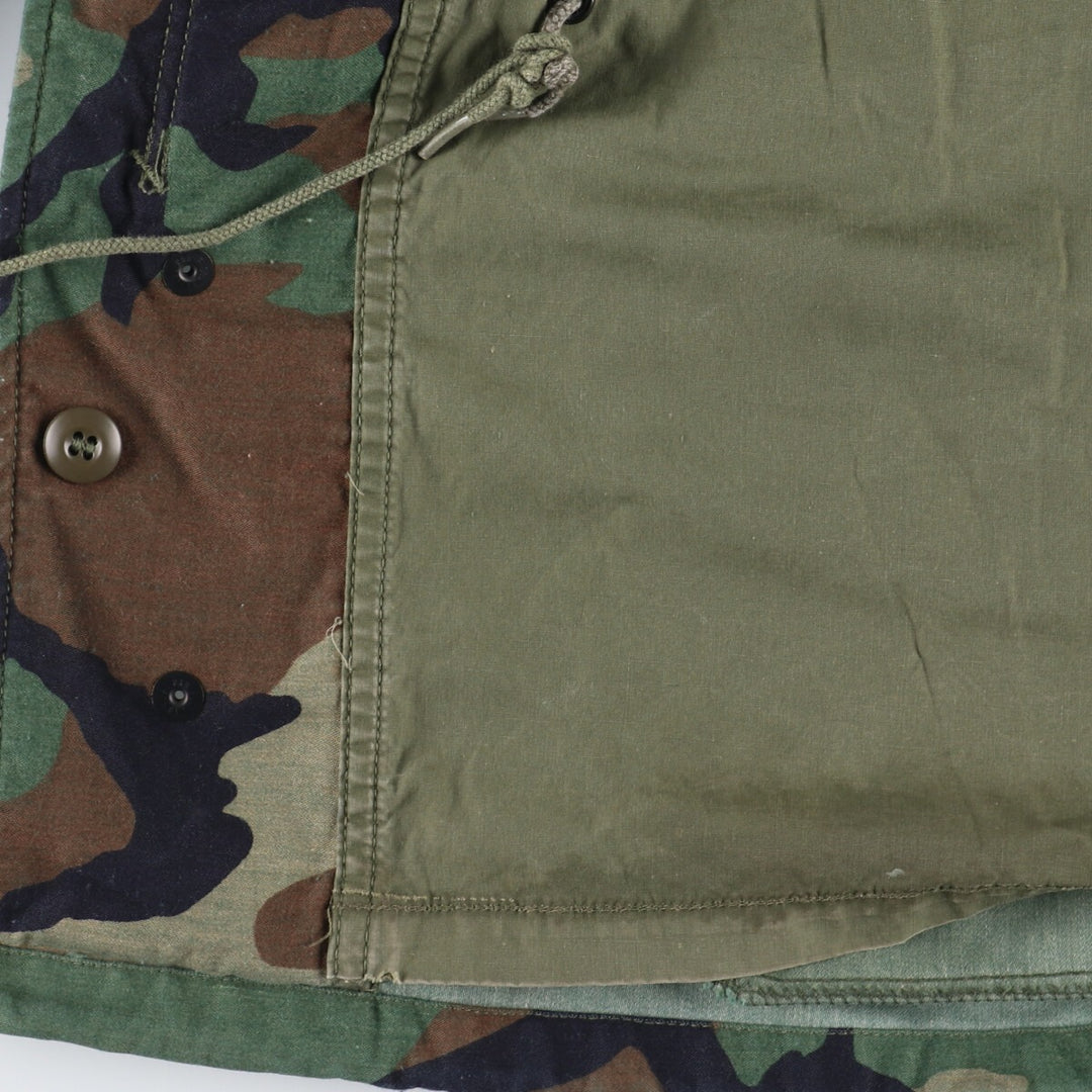 Genuine US military M-65 Woodland Camo Camouflage Pattern Military Field Jacket Made in USA Small Regular Men's M Vintage /eaa384775