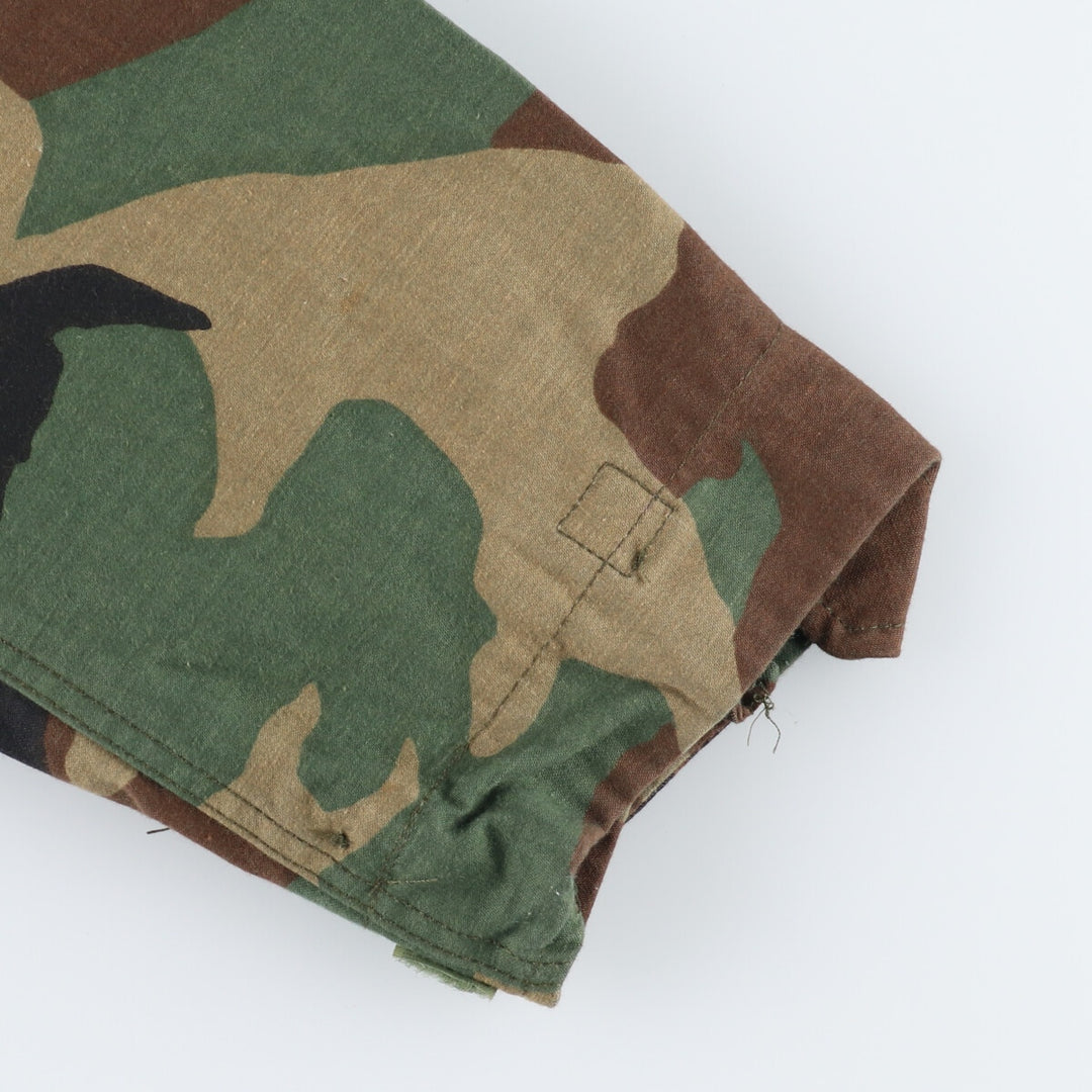 1985 delivery, genuine US military M-65 Woodland Camo camouflage pattern military field jacket, made in USA, small regular, men's M /eaa384778