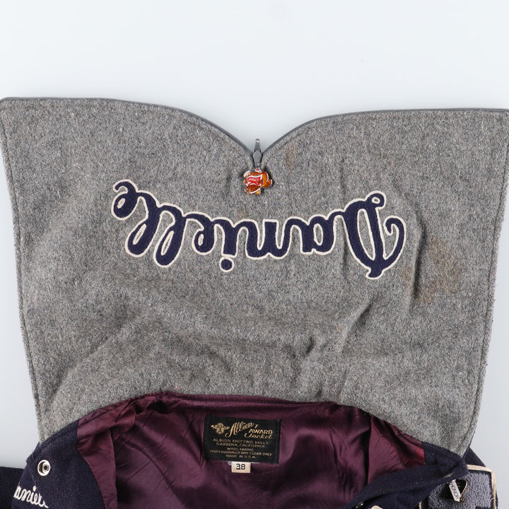 90'S ALBION AWARD JACKET Wool Varsity Jacket Award Jacket Varsity Jacket Made in USA Women's M Vintage /eaa384883