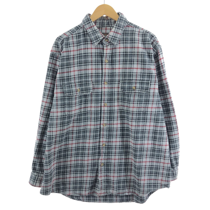 MOOSE CREEK Long Sleeve Heavy Flannel Check Shirt Men's XXL /eaa384940