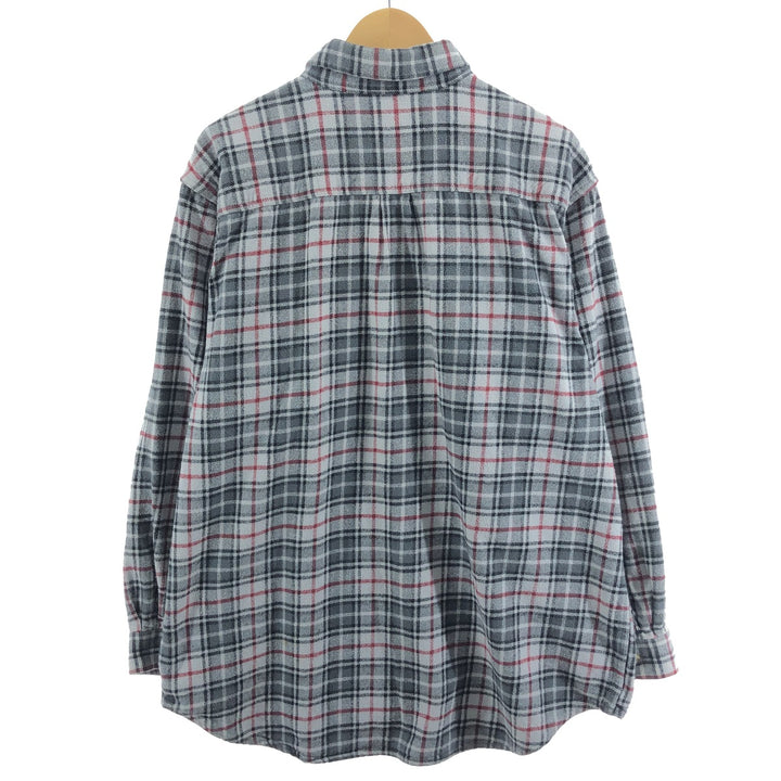 MOOSE CREEK Long Sleeve Heavy Flannel Check Shirt Men's XXL /eaa384940