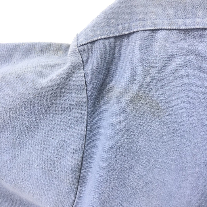 70'S Five Brother Long Sleeve Cotton Shirt Made in USA Men's XL Vintage /eaa385024