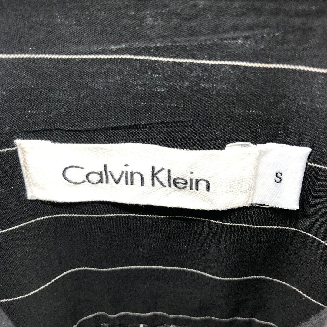 Calvin Klein Long Sleeve Cotton Striped Shirt Men's M /eaa385039