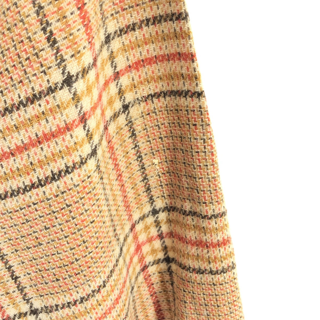 60'S Pendleton Check Pattern Wool Box Shirt Men's L Vintage /eaa385314