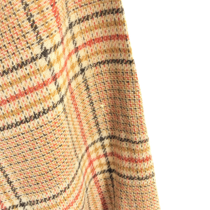 60'S Pendleton Check Pattern Wool Box Shirt Men's L Vintage /eaa385314