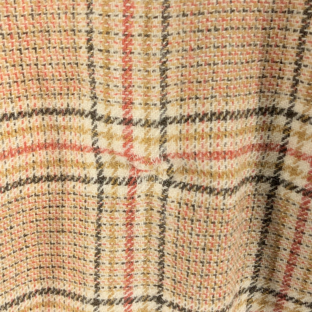 60'S Pendleton Check Pattern Wool Box Shirt Men's L Vintage /eaa385314