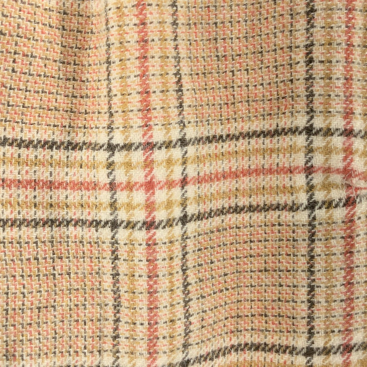 60'S Pendleton Check Pattern Wool Box Shirt Men's L Vintage /eaa385314
