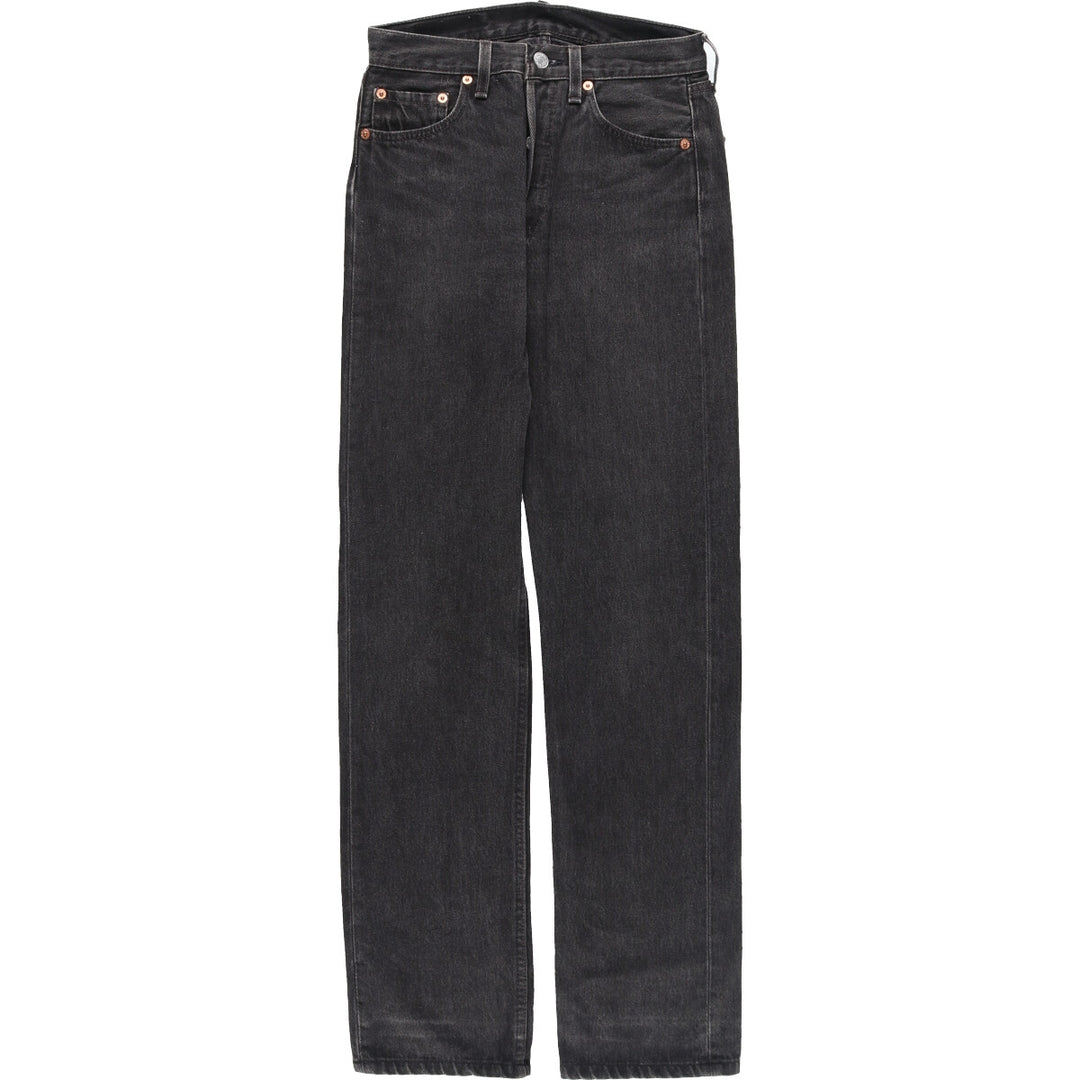 90'S Levi's 501 Black Jeans Straight Denim Pants Made in USA Women's M (w26) Vintage /eaa385372