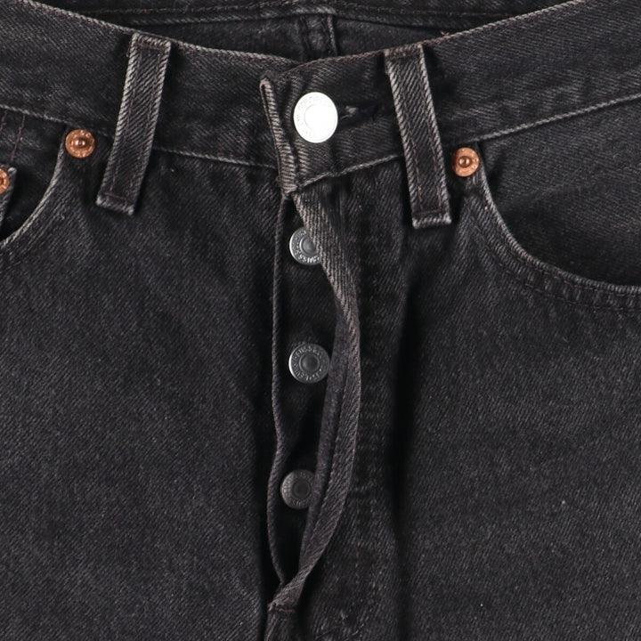 90'S Levi's 501 Black Jeans Straight Denim Pants Made in USA Women's M (w26) Vintage /eaa385372