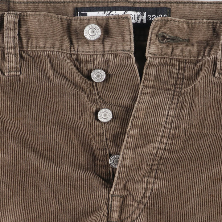 GAP STRAIGHI corduroy pants for men w32 /eaa385389