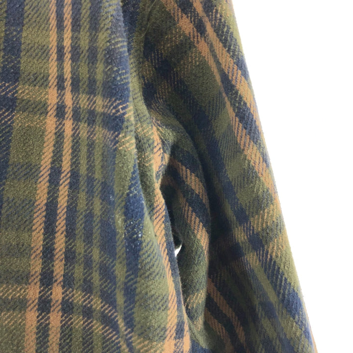 ST JOHN'S BAY Long Sleeve Heavy Flannel Check Shirt Men's XL /eaa385410