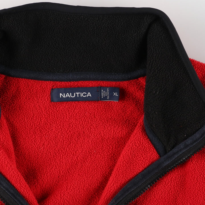 NAUTICA Half Zip Fleece Pullover Men's XL /eaa385599