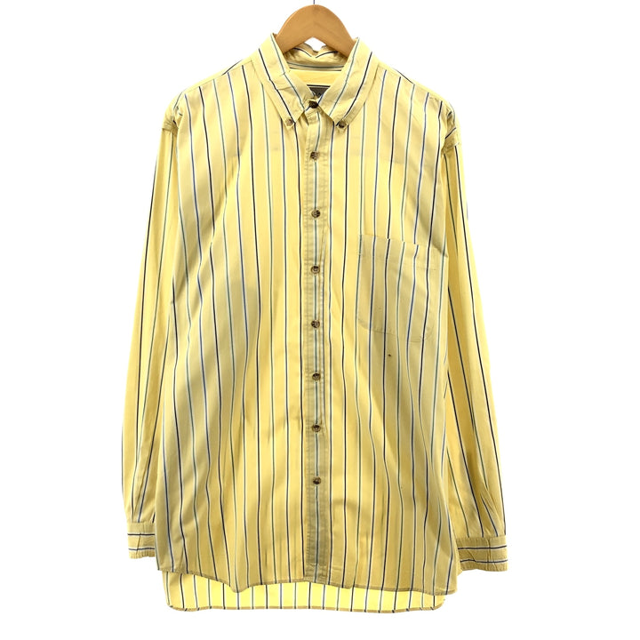 Eddie Bauer AKA Long Sleeve Button Down Striped Shirt Men's L /eaa385634