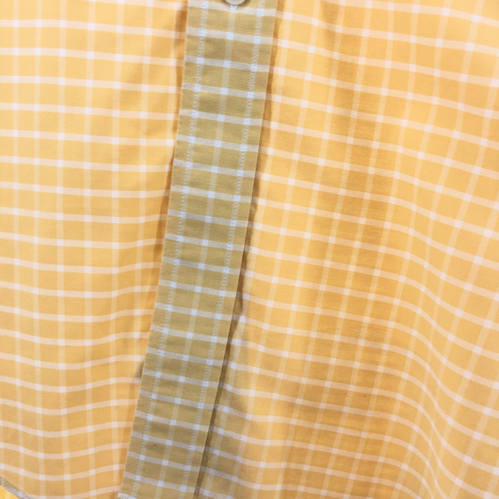 Brooks Brothers Est.1818 Long Sleeve Gingham Check Button Down Shirt Men's XXL /eaa385636