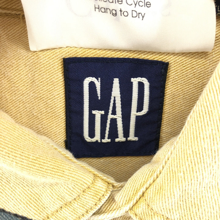 90'S GAP Old Gap Long Sleeve Cotton Shirt Men's L Vintage /eaa385649