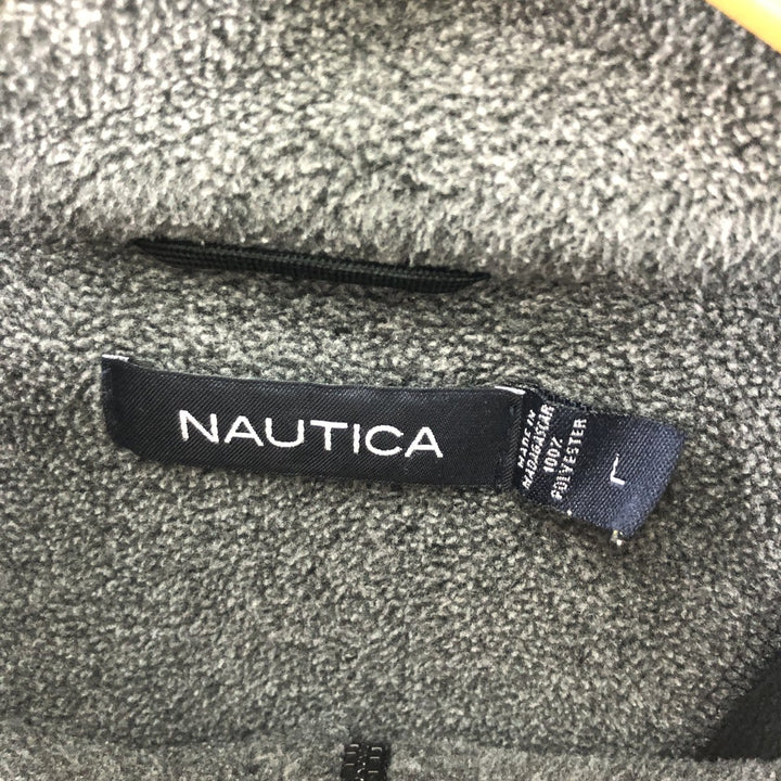 NAUTICA Half Zip Fleece Pullover Men's L /eaa385748