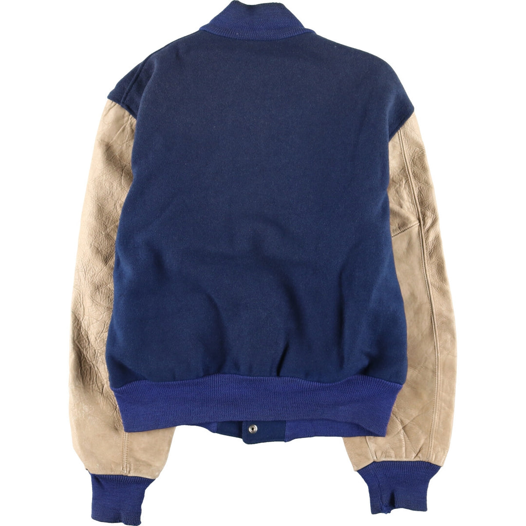 60'S EMPIRE Wool Leather Sleeve Varsity Jacket Award Jacket Made in USA Men's S Vintage /eaa385917