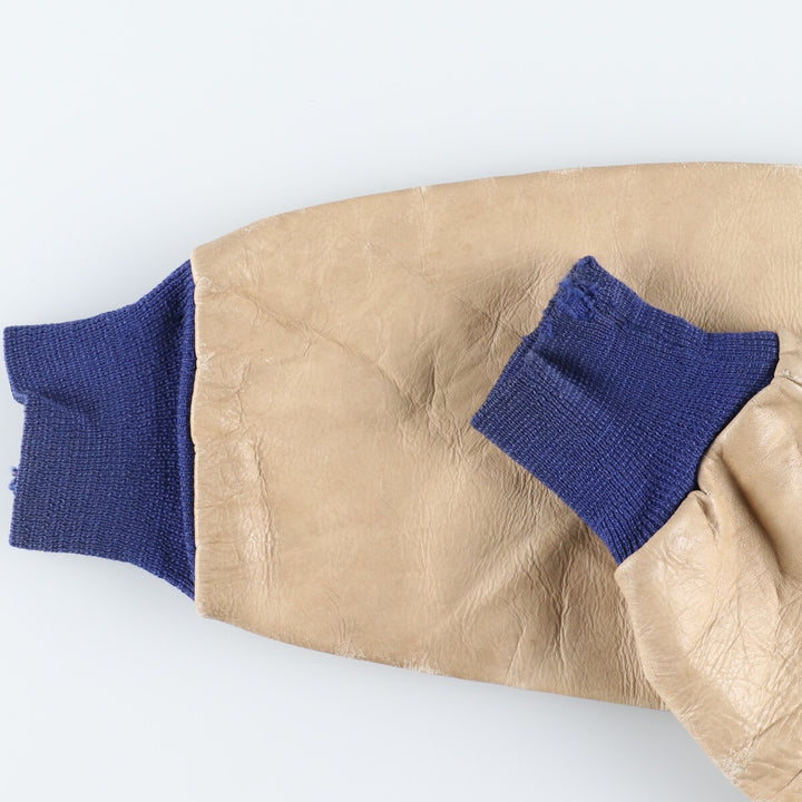 60'S EMPIRE Wool Leather Sleeve Varsity Jacket Award Jacket Made in USA Men's S Vintage /eaa385917