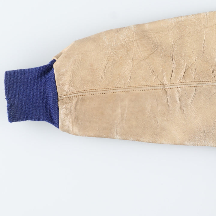 60'S EMPIRE Wool Leather Sleeve Varsity Jacket Award Jacket Made in USA Men's S Vintage /eaa385917