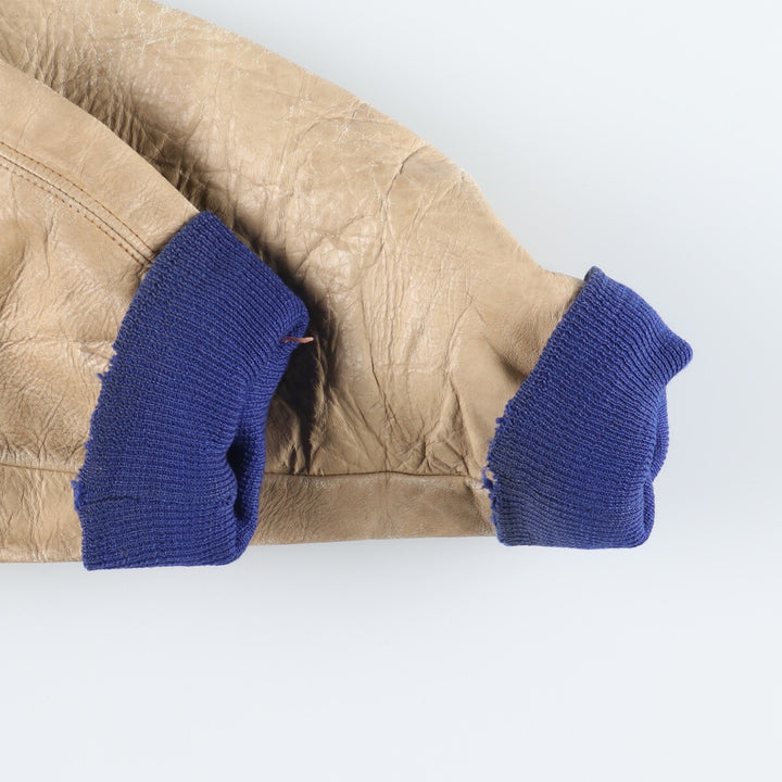 60'S EMPIRE Wool Leather Sleeve Varsity Jacket Award Jacket Made in USA Men's S Vintage /eaa385917