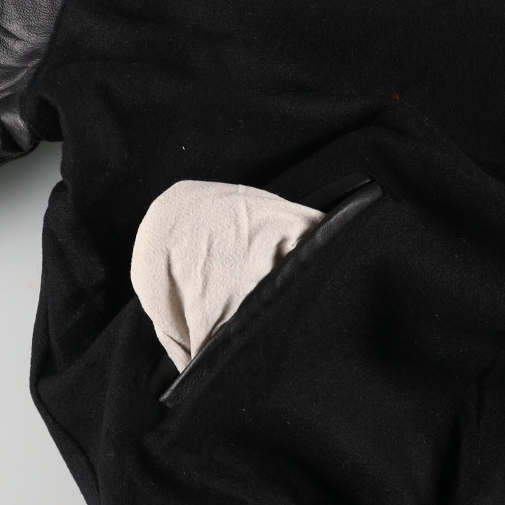 DECKER Leather Sleeve Wool Stadium Jacket Award Jacket Varsity Jacket Men's XL /eaa385983